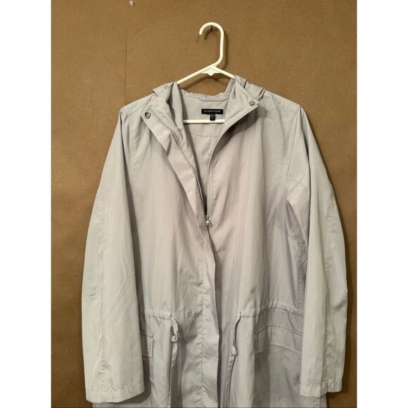 Eileen Fischer lightweight Hooded Jacket - Picture 6 of 10